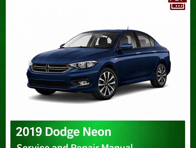 2019 Dodge Neon repair manual