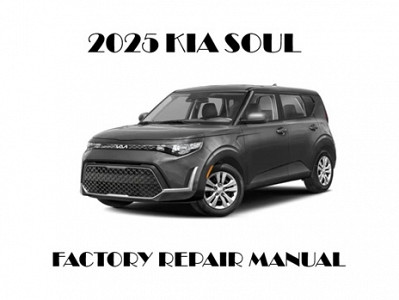 2025 Kia Soul repair manual