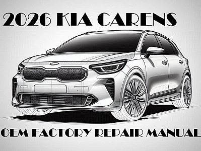 2026 Kia Carens repair manual