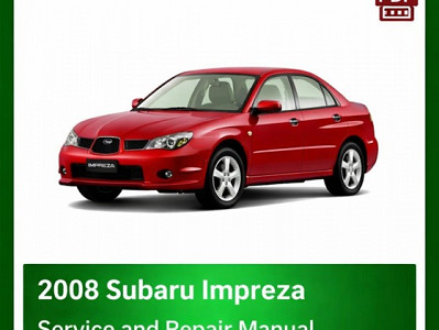 2008 Subaru Impreza repair manual