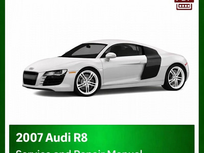 2007 Audi R8 repair manual