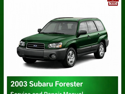 2003 Subaru Forester repair manual