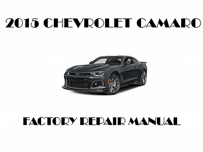 2015 Chevrolet Camaro repair manual