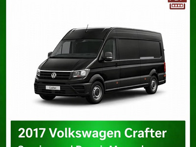 2017 Volkswagen Crafter repair manual