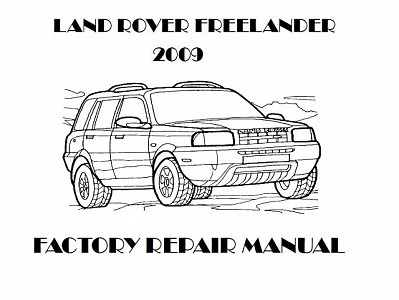 2009 Land Rover Freelander repair manual downloader