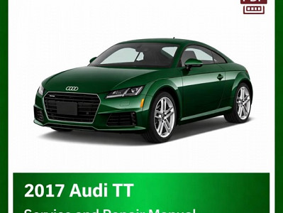 2017 Audi TT repair manual