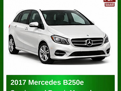 2017 Mercedes B250e repair manual