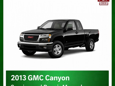 2013 GMC Canyon repair manual