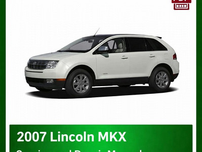 2007 Lincoln MKX repair manual