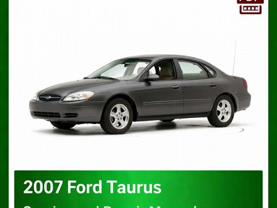 2007 Ford Taurus repair manual
