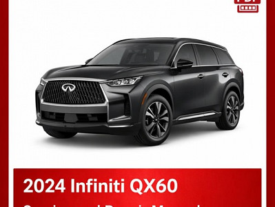 2024 Infiniti QX60 Repair Manual