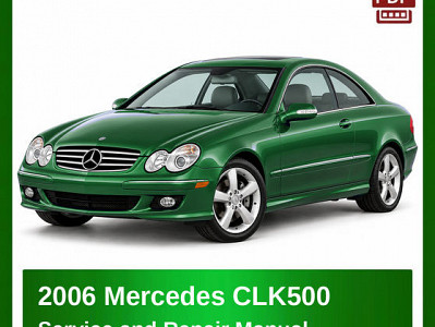 2006 Mercedes CLK500 repair manual