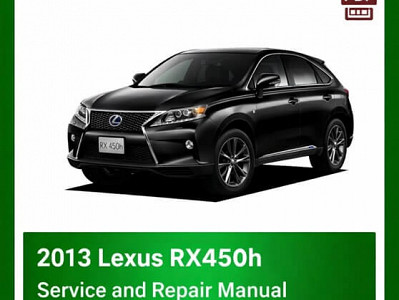2013 Lexus RX450h repair manual - VIN specific PDF