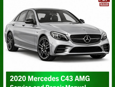 2020 Mercedes C43 AMG repair manual