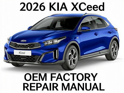2026 Kia XCeed repair manual
