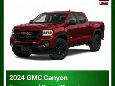 2024 GMC Canyon repair manual