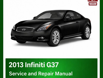 2013 Infiniti G37 Repair Manual - VIN specific