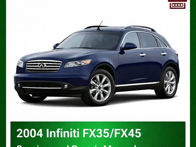 2004 Infiniti FX35/FX45 Repair Manual - VIN specific