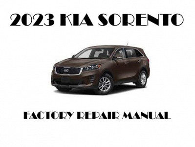 2023 Kia Sorento repair manual
