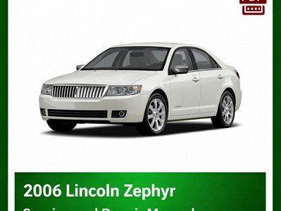 2006 Lincoln Zephyr repair manual