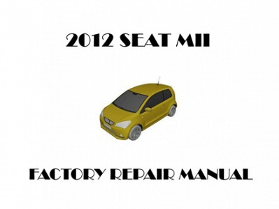 2012 Seat Mii repair manual