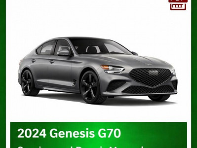 2024 Genesis G70 repair manual
