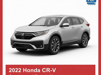 2022 Honda CR-V repair manual