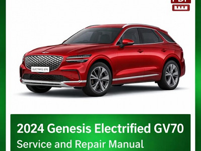 2024 Genesis GV70 Electrified Repair Manual