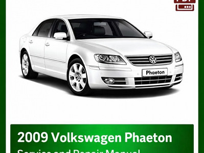 2009 Volkswagen Phaeton repair manual - VIN specific PDF