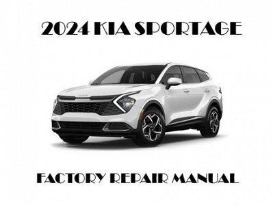 2024 Kia Sportage repair manual