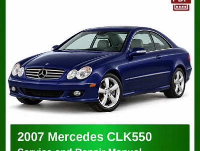 2007 Mercedes CLK550 repair manual