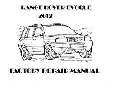 2012 Range Rover Evoque repair manual downloader