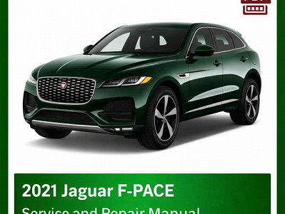 2021 Jaguar F-PACE factory repair manual