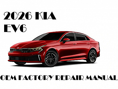 2026 Kia EV6 repair manual