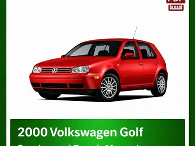 2000 Volkswagen Golf repair manual