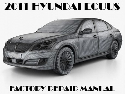 2011 Hyundai Equus repair manual