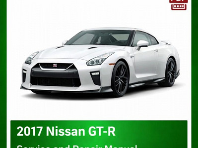2017 Nissan GT-R repair manual