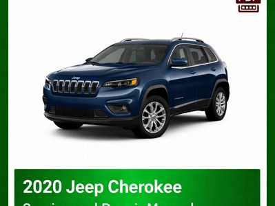 2020 Jeep Cherokee repair manual