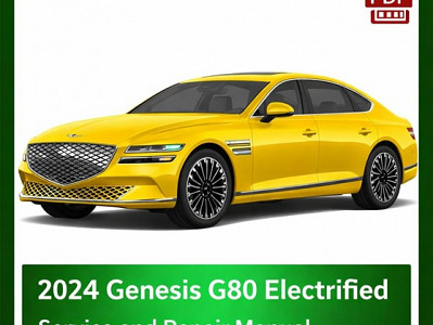2024 Genesis G80 Electrified Repair Manual