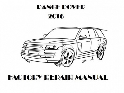 2016 Range Rover L405 repair manual downloader