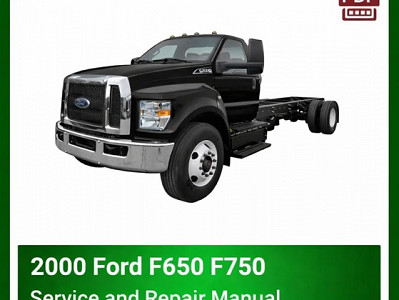 2000 Ford F650 F750 repair manual