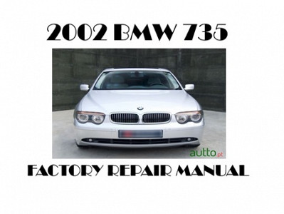 2002 BMW 735 repair manual