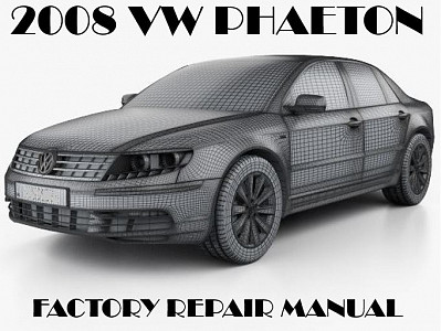 2008 Volkswagen Phaeton repair manual