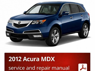 2012 Acura MDX repair manual