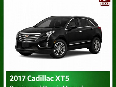2017 Cadillac XT5 repair manual