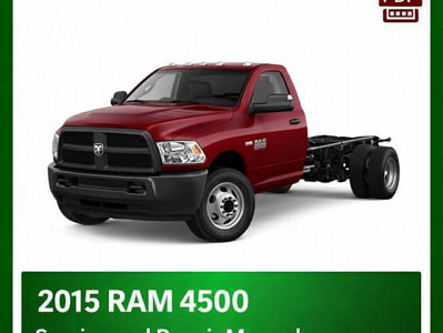 2015 Ram 4500 repair manual -VIN specific PDF
