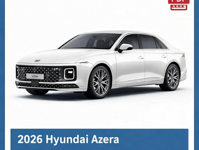 2026 Hyundai Azera repair manual