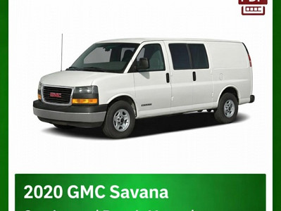 2020 GMC Savana repair manual