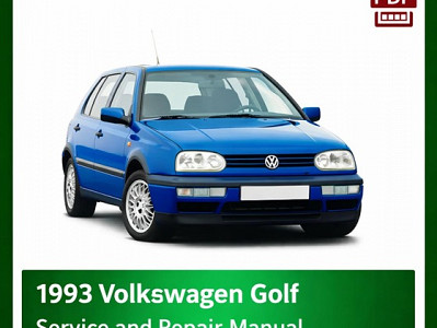 1993 Volkswagen Golf repair manual