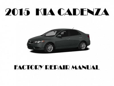 2015 Kia Cadenza repair manual